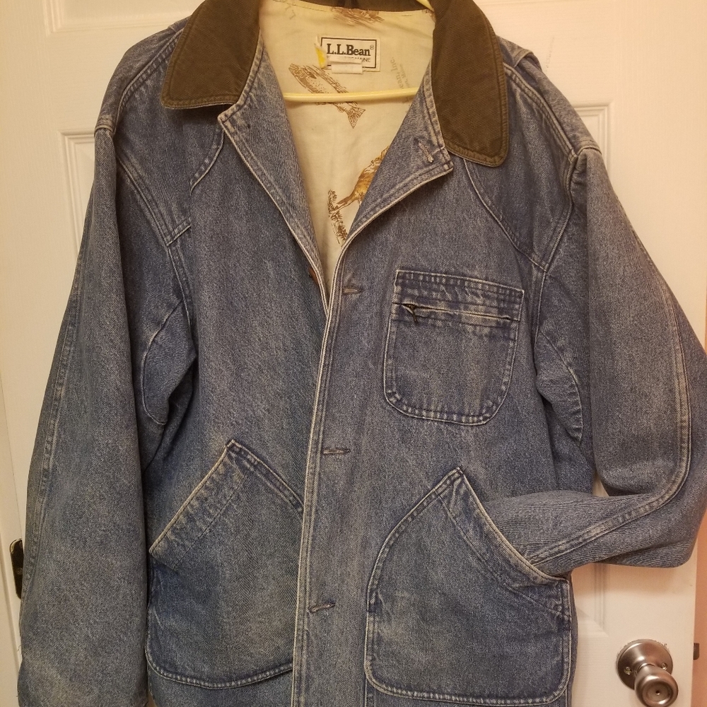 Ll bean jean jacket